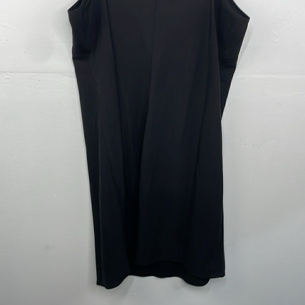 Nanette Lepore Slip Dress Black Spaghetti Straps Size 14 - Picture 10 of 12